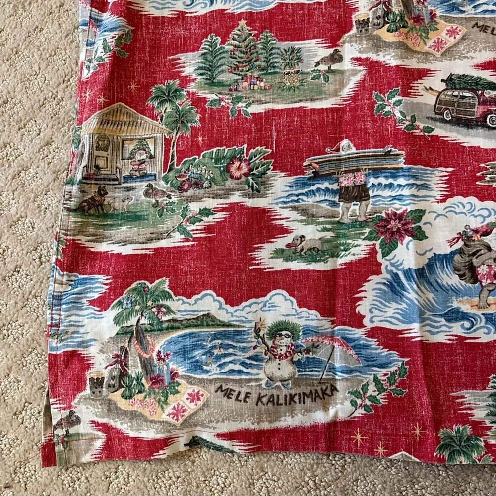 Limited Issue Reyn Spooner Christmas Aloha Shirt - Picture 7 of 7